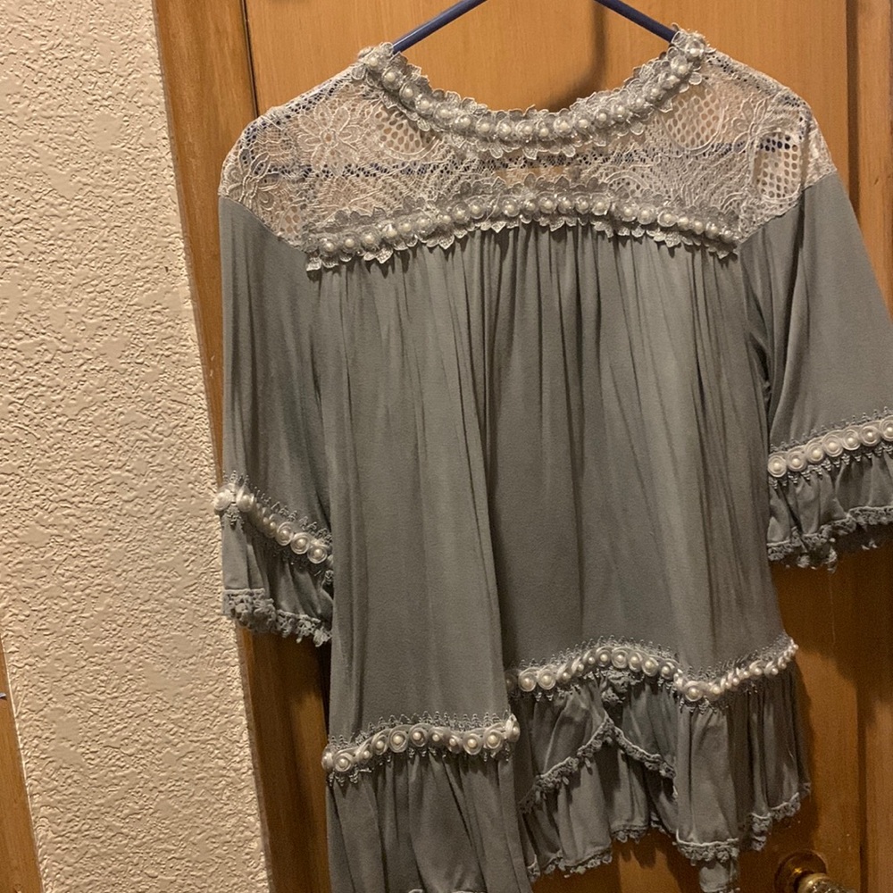 Embellished top